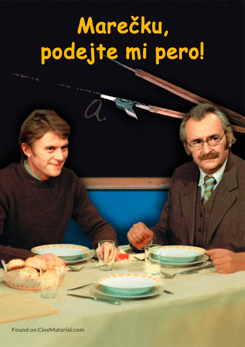 Marecku, podejte mi pero! - Czech DVD movie cover