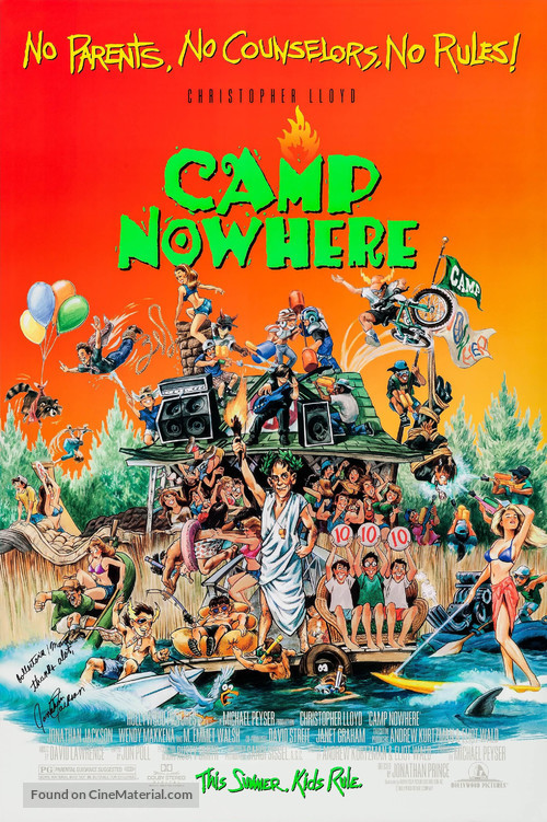 Camp Nowhere - Movie Poster