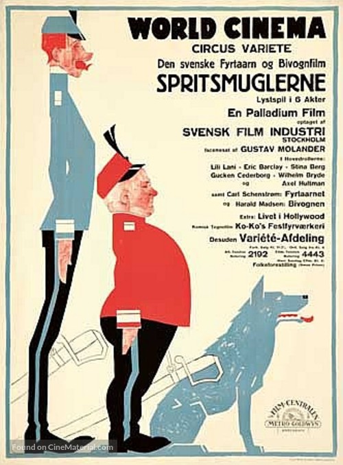 Polis Paulus&#039; p&aring;skasm&auml;ll - Danish Movie Poster