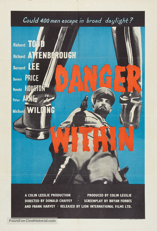 Danger Within - British Movie Poster