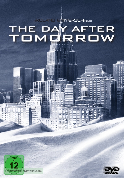 The Day After Tomorrow - German DVD movie cover