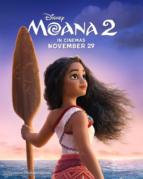 Moana 2 - Indian Movie Poster