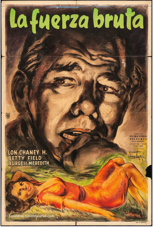 Of Mice and Men - Argentinian Movie Poster