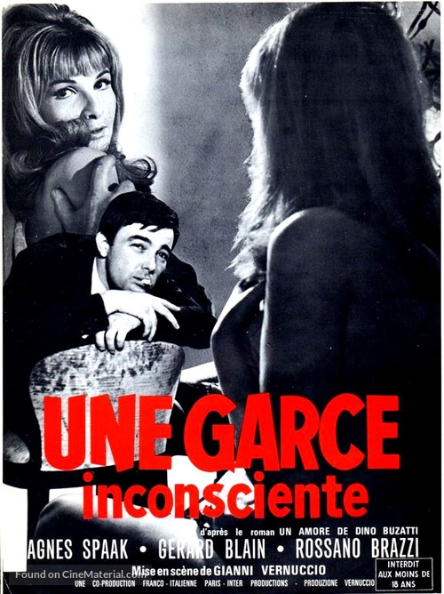 Un amore - French Movie Poster
