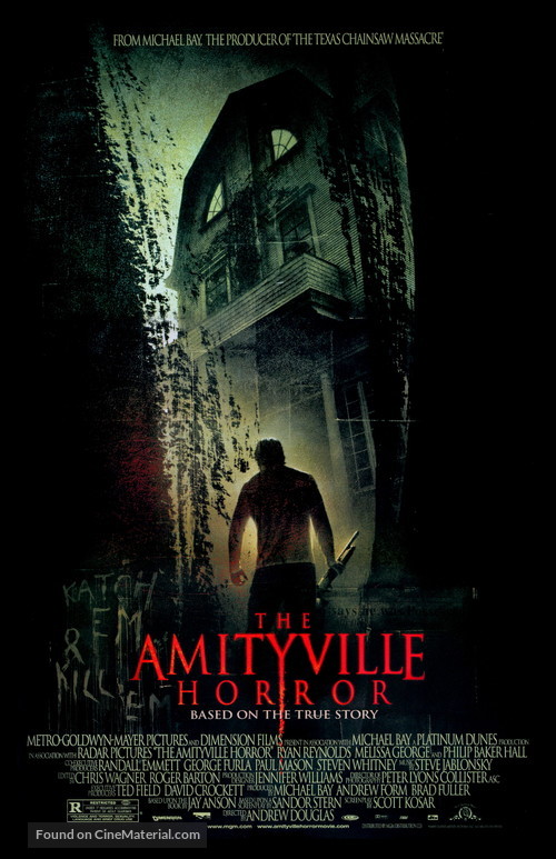The Amityville Horror (2005) theatrical movie poster
