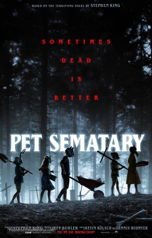 Pet Sematary - Dutch Movie Poster