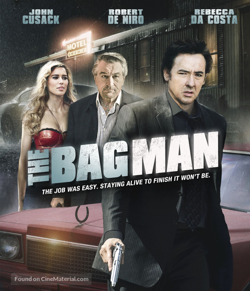 The Bag Man - Canadian Blu-Ray movie cover