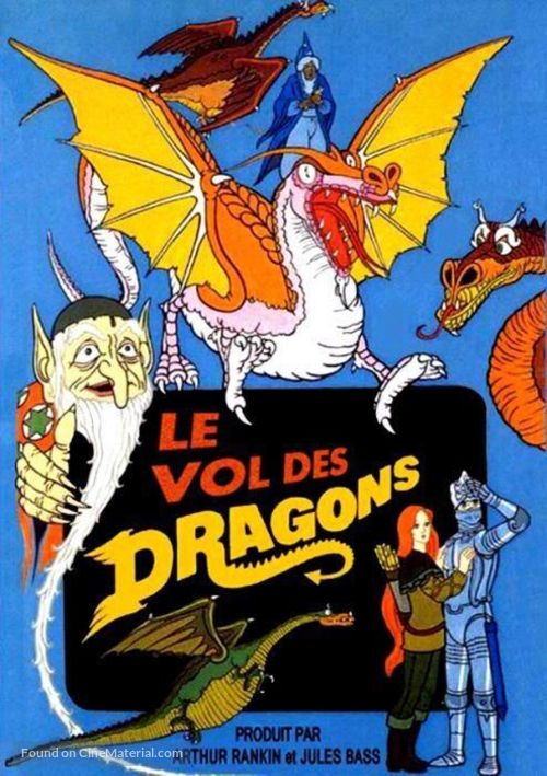 The Flight of Dragons - French Movie Cover