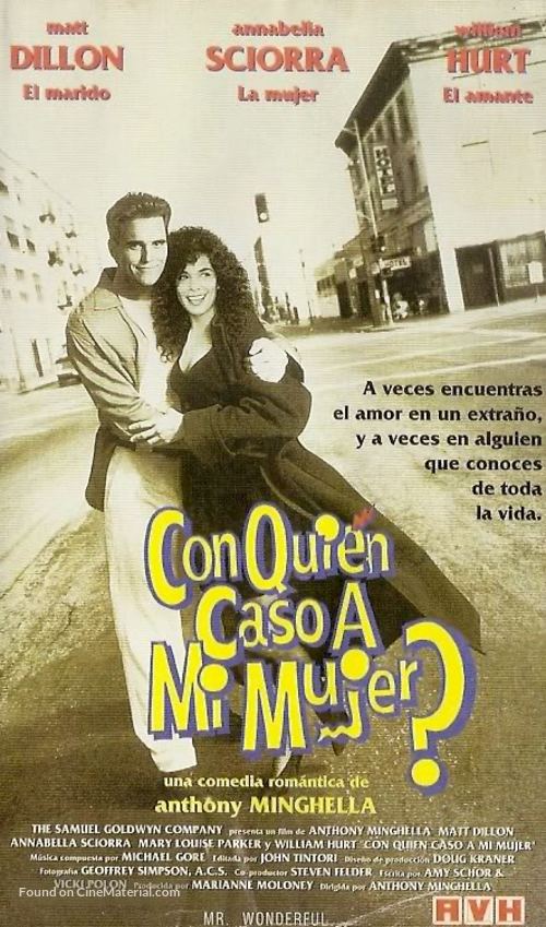 Mr. Wonderful - Argentinian VHS movie cover