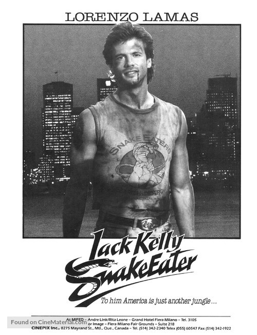 Snake Eater - Canadian Movie Poster