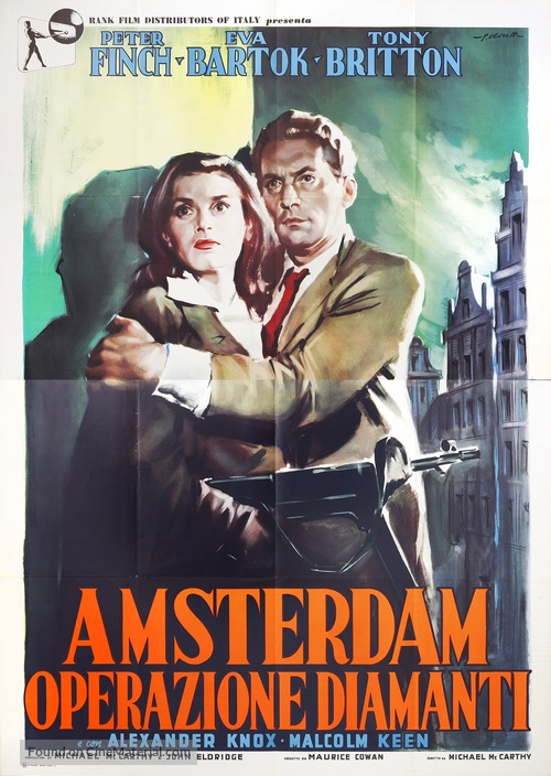 Operation Amsterdam - Italian Movie Poster