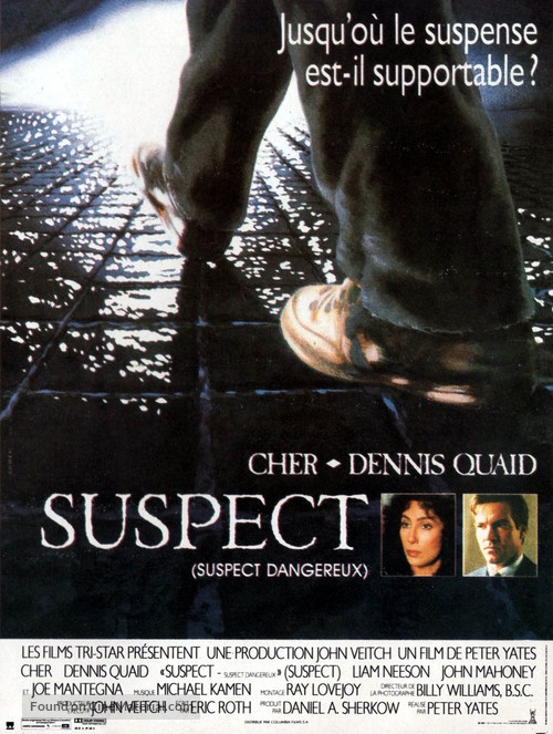 Suspect - French Movie Poster