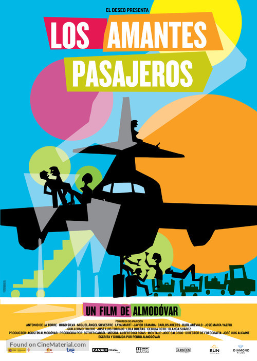 Los amantes pasajeros - Argentinian Movie Poster