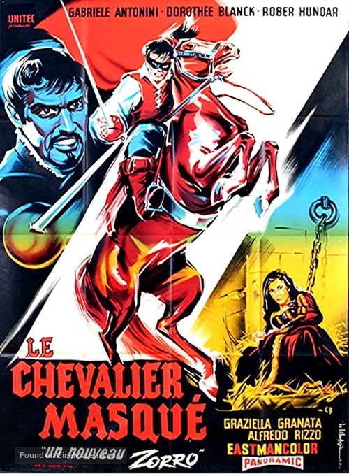 Il segno del vendicatore - French Movie Poster