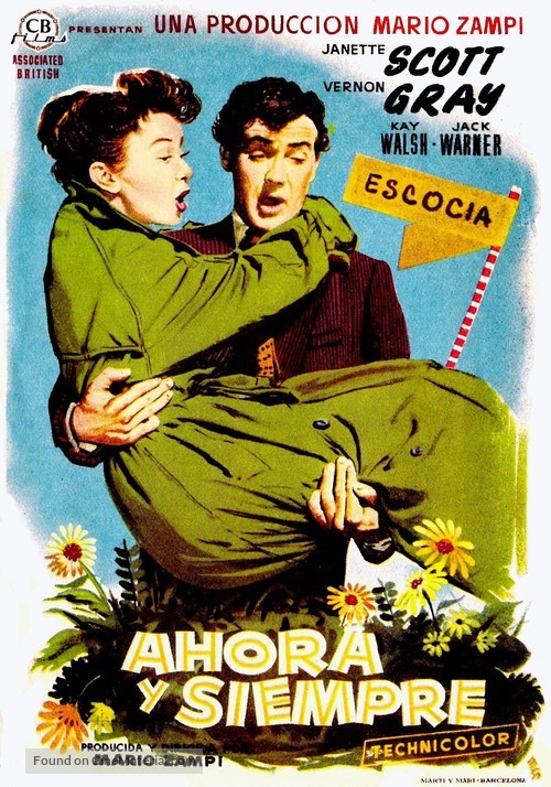 Now and Forever - Spanish Movie Poster