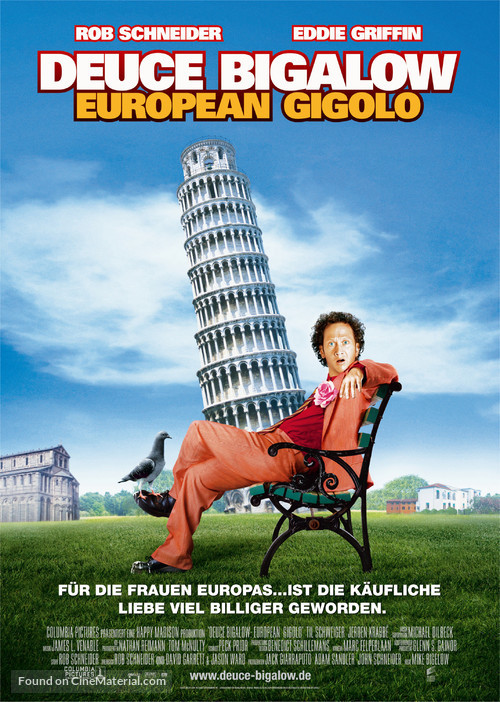 Deuce Bigalow: European Gigolo - German Movie Poster