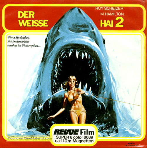 Jaws 2 - German Movie Cover