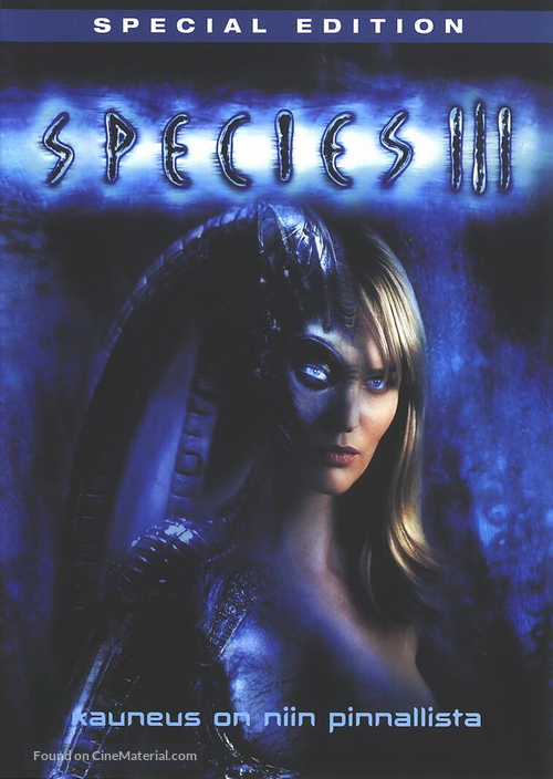 Species III - Finnish DVD movie cover