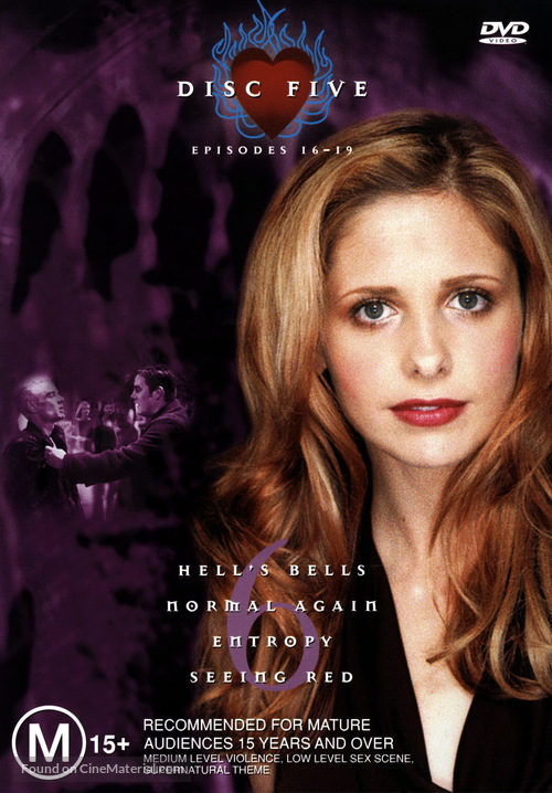 &quot;Buffy the Vampire Slayer&quot; - Australian DVD movie cover