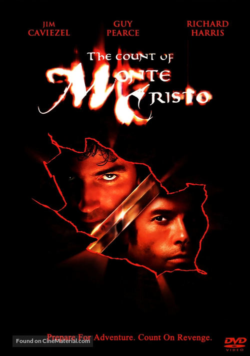 The Count of Monte Cristo - DVD movie cover