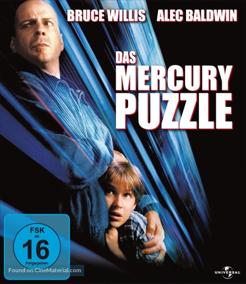 Mercury Rising - German Blu-Ray movie cover