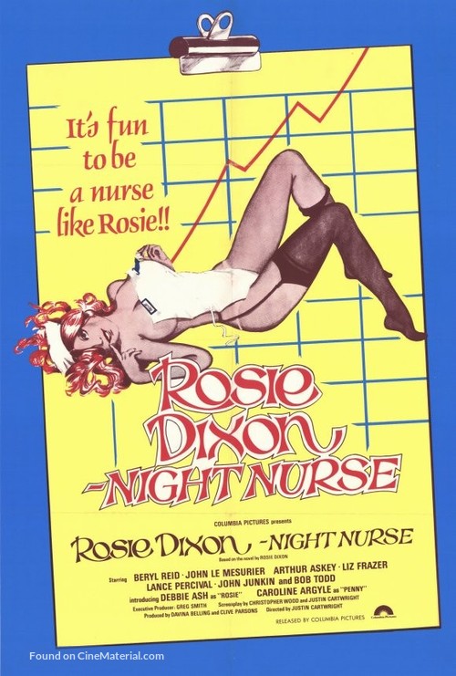 Rosie Dixon - Night Nurse - Movie Poster