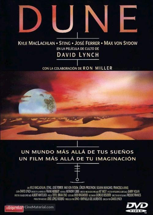Dune - Spanish DVD movie cover