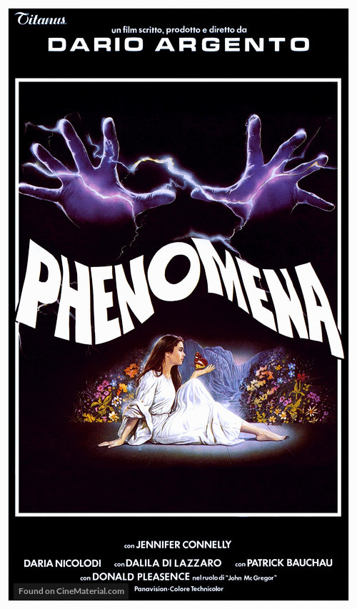 Phenomena - Italian Movie Poster