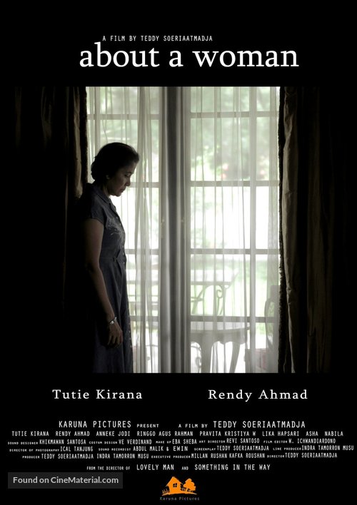 About A Woman - Indonesian Movie Poster