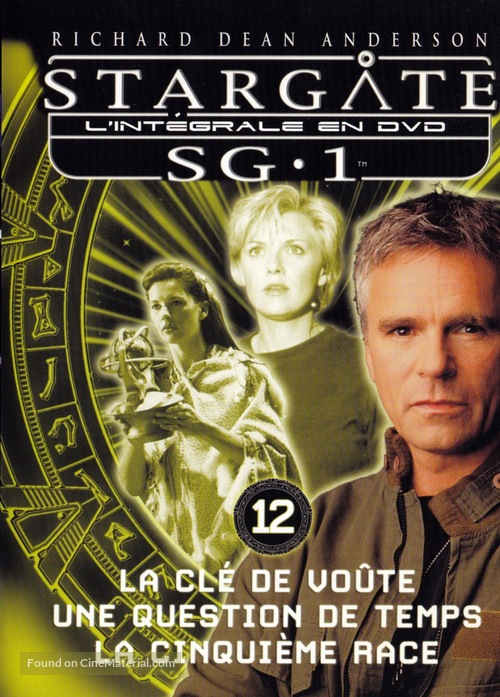 &quot;Stargate SG-1&quot; - French DVD movie cover