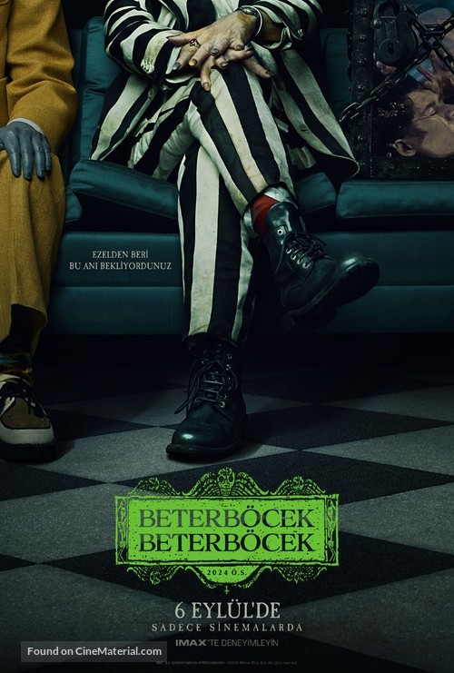 Beetlejuice Beetlejuice - Turkish Movie Poster