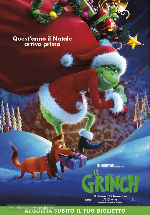 The Grinch - Italian Movie Poster