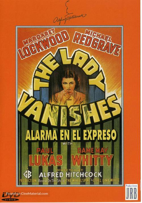 The Lady Vanishes - Spanish DVD movie cover