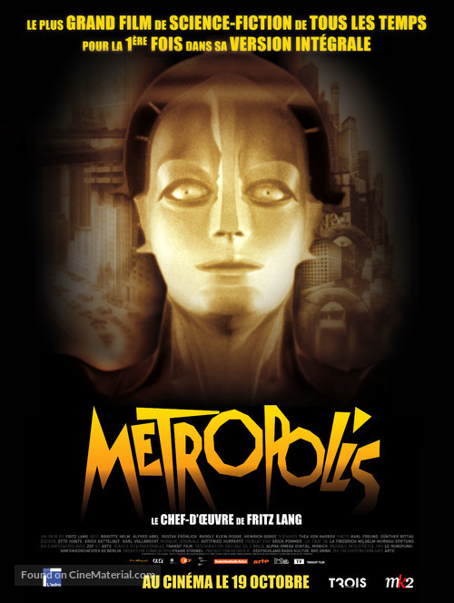 Metropolis - French Movie Poster