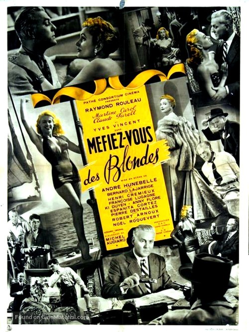 M&eacute;fiez-vous des blondes - French Movie Poster
