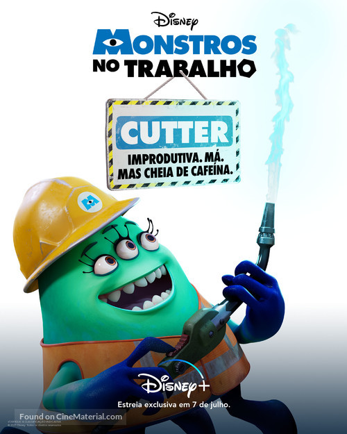 &quot;Monsters at Work&quot; - Brazilian Movie Poster