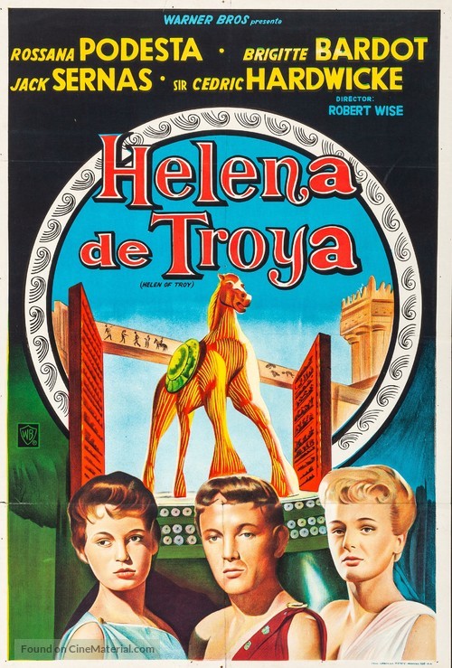 Helen of Troy - Argentinian Movie Poster