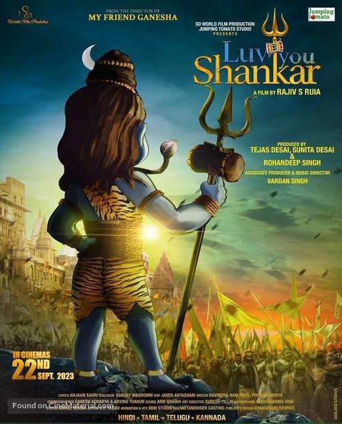 Luv You Shankar - Indian Movie Poster