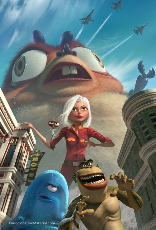 Monsters vs. Aliens - Key art