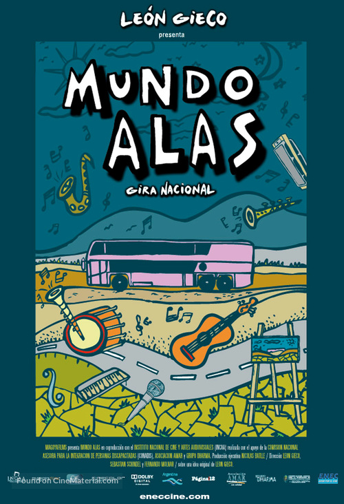 Mundo alas - Uruguayan Movie Poster