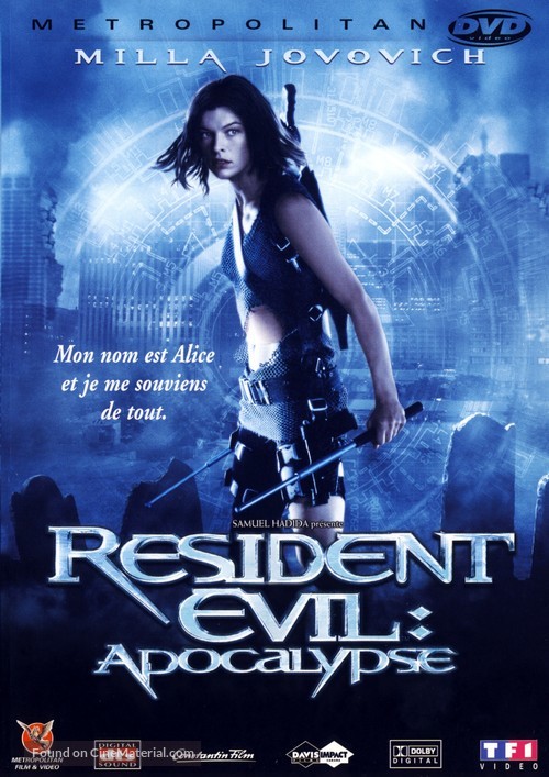 Resident Evil: Apocalypse - French Movie Cover