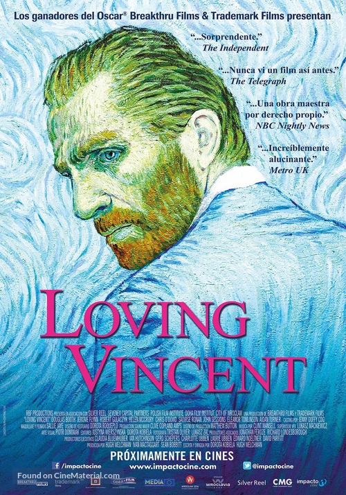 Loving Vincent - Argentinian Movie Poster