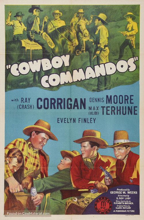 Cowboy Commandos - Movie Poster