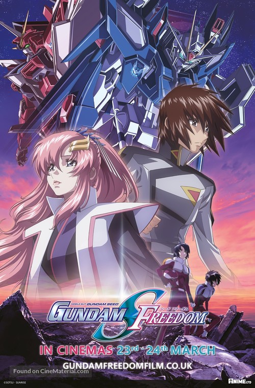 Kid&ocirc; Senshi Gundam Seed Freedom - British Movie Poster