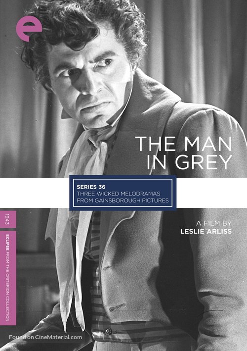 The Man in Grey - DVD movie cover
