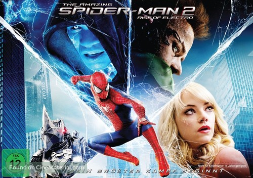 The Amazing Spider-Man 2 - German Movie Cover