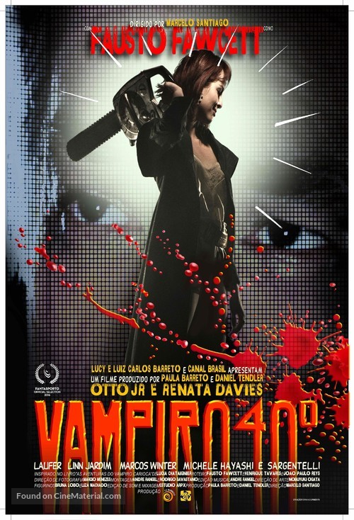 Vampiro 40&ordm; - Brazilian Movie Poster