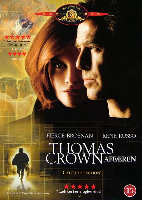 The Thomas Crown Affair - Danish Movie Cover