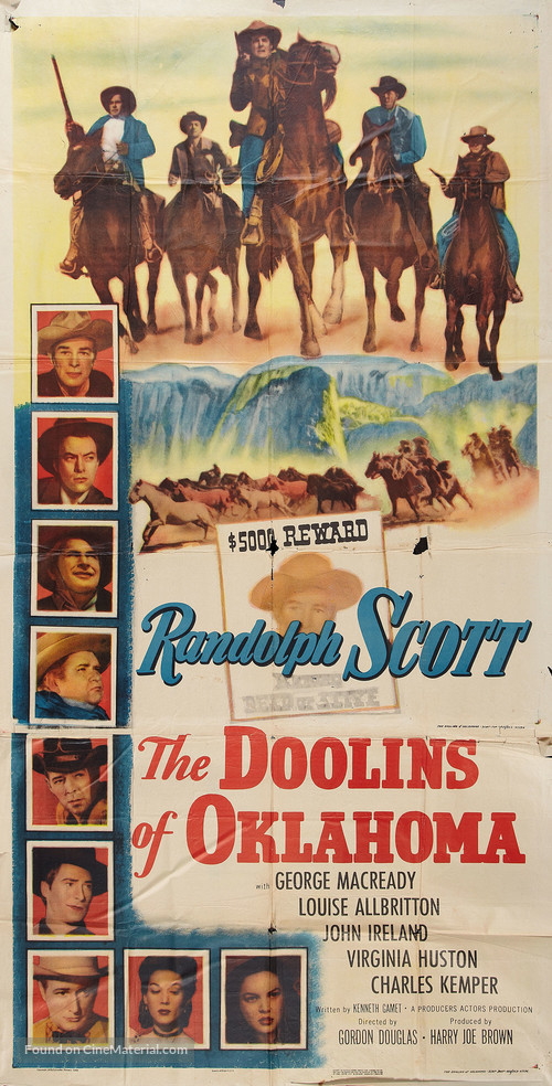 The Doolins of Oklahoma - Movie Poster