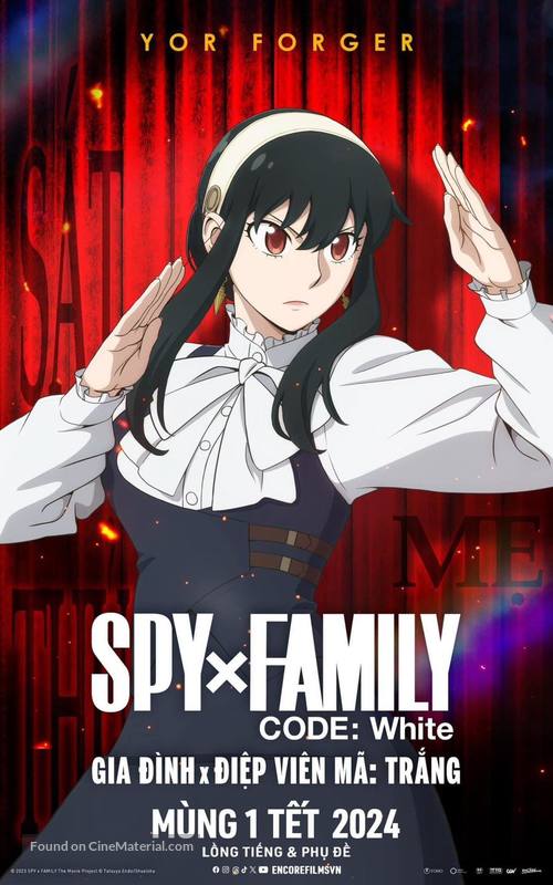 Gekijoban Spy x Family Code: White - Vietnamese Movie Poster